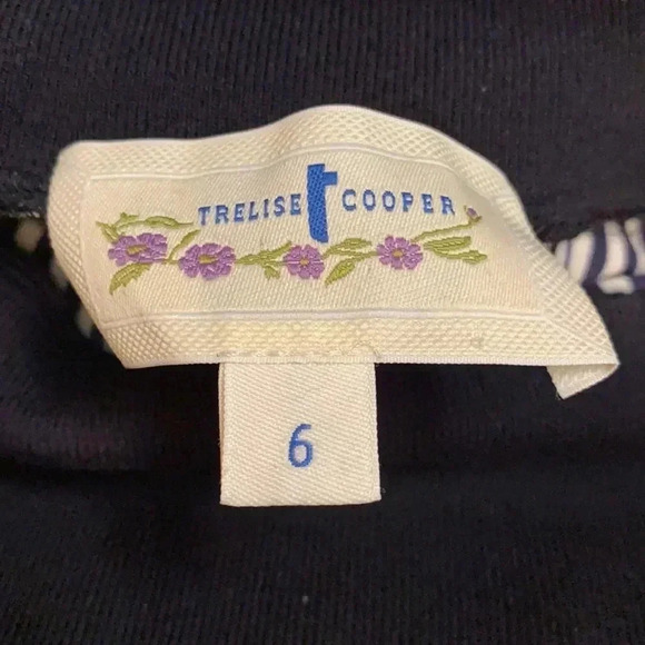 Trelise Copper polkadot layered skirt Sz 6 - Picture 6 of 7